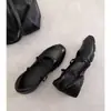 Zapatos Mary Jane Retro con Tira Cruzada para Mujer Tacón Grueso Estilo Oculto para Aumentar la Altura Viaje Diario Bailarinas con Moda Otoño 2026
