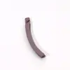 Atacado do Fabricante 11cm Fosco Fashionável Aveludado Mate Alta Resistência Durável Display de Cabelo Várias Larguras Rabo de Cavalo Presilha Banana