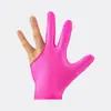 Guantes de billar profesionales finos de tres dedos, hechos a medida para hombres y mujeres, adecuados para manos izquierda y derecha, ligeros y transpirables