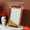 Canto de Cobre Imitação PVC Canto Arredondado Estrutura de Exibição de Porta-Retrato Oco Fibra Ultrafina Cartão de Caligrafia Frame em Branco Frame de Montagem para Caligrafia e Pintura