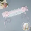 Diadema de Encaje con Lazo Hecha a Mano Estilo Japonés Pinza para el Cabello de Niña Lolita Suave Lindo Accesorio para el Cabello Bidimensional Adorno para el Cabello de Niña Linda