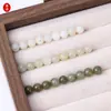 Jade Hetian Natural 6mm Cuentas Redondas Individuales Materiales para Pulsera Collar DIY Hecho a Mano Fabricante Venta al por Mayor
