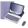 Para tableta Samsung A9 2023 funda de cuero con teclado bluetooth 8.7 funda protectora SM-X110 ranura para lápiz magnética
