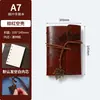 Caderno de negócios transfronteiriço com encadernação em tira, diário portátil com carimbo de folha de bordo para check-in de viagem, personalizável com logotipo