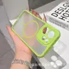 Funda magnética para teléfono con disipación de calor, acabado mate tipo piel, apta para Oppo Reno16Pro, cubierta integral anticaídas para Realme Gt8