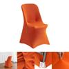 Funda de Silla para Oficina, Sala de Conferencias, Banquete de Bodas de Hotel Escandinavo, Color Puro, Plegable, Elástica, Antideslizante, Resistente al Desgaste, Silla de Comedor