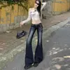 ¡Nuevo Producto!Otoño 2026|Pantalones acampanados sexy ajustados elásticos de cintura baja estilo retro vintage americano