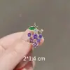 Pin de solapa de uva Broche versátil para traje Lindo diseño de ramillete Accesorio Moda Trendy para mujer Broche multifuncional