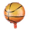 Globo Grande de Aluminio de Baloncesto de Pie, Globo de Aluminio de Pie de la Copa del Mundo, Globo de Decoración para Fiesta de la Copa del Mundo