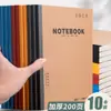 10 Cuadernos A5 Bloc de Notas de Oficina Tapa Blanda Engrosado B5 Diario de Trabajo Cuadernos de Negocios Al por Mayor