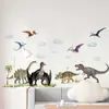 Amazon Comércio Exterior Papel de Parede Dinossauro Mundo Jurássico Adesivos de Animais Sala de Estar Quarto Parede Nuvem Criativa Autoadesivo