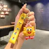 Llavero de Dibujos Animados Bob Esponja y Patricio Estrella Llavero Lindo Colgante para Llave de Coche Bolso de Escuela Regalo Pequeño