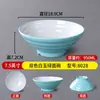 Vajilla nórdica de melamina tazón de sopa color polvo de caracol tazón para wontons tazón tipo cubo tazón grande picante para hot pot especial para restaurante de fideos imitación de porcelana creativa