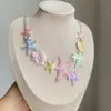 Collar de Isla de Conchas y Perlas para Primavera y Verano, Versátil Nuevo Estilo de Verano, Cadena Dulce y Sencilla para Clavícula de Playa, Regalo de Nicho