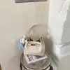 2026 Nova Bolsa de Balde Portátil de Grande Capacidade para Mulheres com Textura de Lichia Bolsa para o Dia a Dia Bolsa de Ombro Simples de Alta Qualidade Bolsa Tote