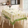 Mantel Fresco y Sencillo Estilo Ins, Impermeable y a Prueba de Aceite, Mantel de Mesa sin Lavado, Mantel Rectangular para Mesa de Comedor, Sensación de Lujo Ligero y Alta Gama, Mantel para Mesa de Café