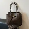 Bolso de Hombro Casual Simple de Gamuza de Gran Capacidad Moda Otoño/Invierno 2026 Bolso Tote para Mujer