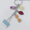 Llavero Creativo de Taiyuan Regalo Chanclas Personalizadas Ojos Labios Llavero Cadena de Metal Colgante