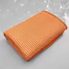 En stock, entrega rápida, paño multifuncional para limpieza de autos con textura de rejilla de piña, paño para pulir y limpiar vidrios con recubrimiento de cristal