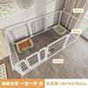 Gaiola do Cão Cerca do Cão Casa Interior Médio e Grande Gaiola do Cão Pet Fence Combinação Livre com Porta de Isolamento