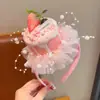 Accesorios para el Cabello Dulces y Lindos para Niños Fiesta de Cumpleaños Pastel Cereza Diadema Sombrero Salida Fiesta Foto Pasador Al por Mayor