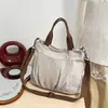 Bolsa Tote de Lona Grande de Estilo Casual para Mujer, Bolso de Hombro Único Cruzado, Bolso de Mano para el Trabajo, Bolso Grande Nuevo de Moda 2026