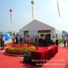 Tenda de pináculo de cerimônia de celebração de estilo europeu Tenda de armazenamento de armazém de logística Banquete Banquete Exposição Montagem Tenda
