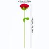 Presente Rosa de Dia dos Namorados Lã Tricotada à Mão Flor Artificial Flor Imortal Coração Cravo Girassol Buquê