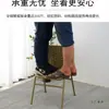Silla de Ratán con Respaldo para Uso en Casa, Adecuada para Personas Mayores, Ocio, Balcón, Exterior, Jardín, Silla Individual Tejida, Simple y Moderna