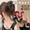 Grampo de Cabelo Borboleta Exquisito de Alta Qualidade, Presilha Grande para Mulheres com Cabelo Grosso, Acessório de Cabelo Presilha Tubarão para a Parte de Trás da Cabeça