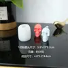 Molde para Vela Perfumada de Calavera DIY Cabeza de Fantasma Jabón Hecho a Mano Difusor de Piedra Herramienta Abrasiva de Silicona