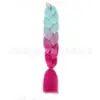 Alambre de Alta Temperatura Trenza Grande Peluca Africana Trenza Jumbo Cabello Color Degradado Fibra Química Trenza Grande Trenza Sucia Cuerda para el Cabello