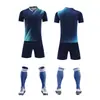 Conjunto de Uniforme de Fútbol para Hombre con Texto Impreso, Competición para Adultos, Uniforme de Entrenamiento para Estudiantes, En Stock, Venta al por Mayor de Fábrica, Verano, Secado Rápido para Niños