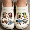 Diapositivas para Zapatos de Animales Nuevos Transfronterizas, Decoraciones Lindas de Dibujos Animados para Zapatos, Cordones de Zapatos de Moda, Desmontables para DIY