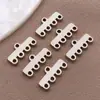 Acero Inoxidable Transfronterizo Forma de Uno Borla Porosa Colgante Pequeño Conector DIY Aretes Collar Accesorios para Joyería Material