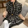 Xale jaqueta feminina moda estilosa alta qualidade cobertor escritório sala com ar condicionado cochilo calor cachecol imitação de cashmere camada externa