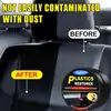 KineShineX Especial Transfronterizo Cera Interior Cera Reparadora de Plástico para Reparación de Rayones de Coche y Restauración de Brillo Plástico Universal