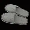 Venta Spot Precio de Fábrica Venta Directa Lino Todo Incluido Medio Paquete Hotel Desechables Zapatillas Hospitalidad en Casa Salón de Belleza Zapatillas