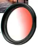 Filtro de equilibrio de relación de luz de color gris degradado GND gris medio degradado rojo naranja azul verde amarillo para cámara SLR teléfono móvil