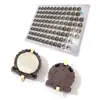Venda Direta da Fábrica Suporte para Bateria de Botão Cr1220 Bs-1220-2 Suporte para Bateria de Botão Resistente a Altas Temperaturas Conector Direto para Montagem em Placa
