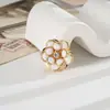 Novos Acessórios de Camélia em Acrílico, Materiais de Strass Feitos à Mão, Acessórios de Vestuário de Alta Qualidade, Decoração para Joias DIY