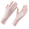 Guantes de Protección Solar de Verano para Mujer, Anti-UV, Delgados, Antideslizantes, Transpirables, de Longitud Extendida, Compatibles con Pantalla Táctil, Guantes de Protección Solar para Conducir D339