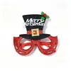 Gafas Decorativas Navideñas Transfronterizas 2027 para Adultos y Niños Regalos para Fiestas Navideñas Gafas de Gorro de Santa Claus