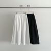 Saia Midi Solta Emagrecedora Estilo Coreano Outono Novo 2025 Feminina Evertrue 91630-1