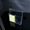 Porta Archivos Acrílico Porta Periódico Revista Documentos Caja de Notas Adhesivas Caja para Folletos Soporte de Exhibición Tarjeta de Mesa