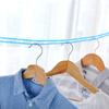 Tendedero para interior y exterior sin perforaciones tendedero frío antideslizante a prueba de viento cuerda para tender ropa secado colcha tendedero