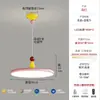 Lámpara Colgante Memphis Colorida para Restaurante Protección Ocular Nuevo Modelo 2025 Dopamina Bauhaus Lámpara Ovni Disco Redondo Mesa Redonda Luz Principal