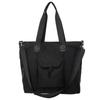 Bolsa Grande de Nylon para Mujer 2026 Nuevo Estilo Versátil Bolso de Mano para Estudiante Clase Bolso Cruzado Simple de Color Sólido de Moda