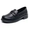 Mocasines retro de estilo francés para mujer, de punta cerrada y suela blanda, estilo británico, zapatos casuales slip-on de suela blanda, novedad otoño 2026