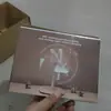 Espejo de Maquillaje con Luz LED para Celebridades de Internet Transfronterizas, Espejo con Luz de Relleno para Dormitorio, Espejo Convexo, Espejo Redondo Pequeño, Portátil y Giratorio